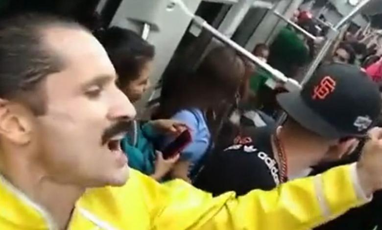 Doble de Freddie Mercury en Medellín