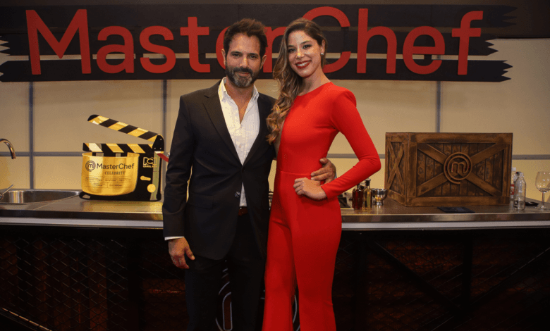 Alejandro Estrada y Dominica Duque en 'MasterChef Celebrity'