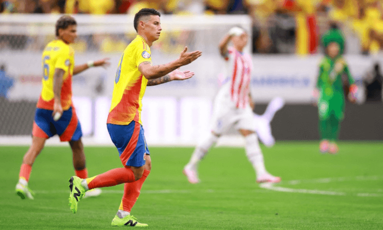 Colombia vs Paraguay en Copa América