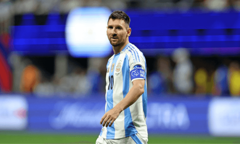 Lionel Messi de la Selección Argentina