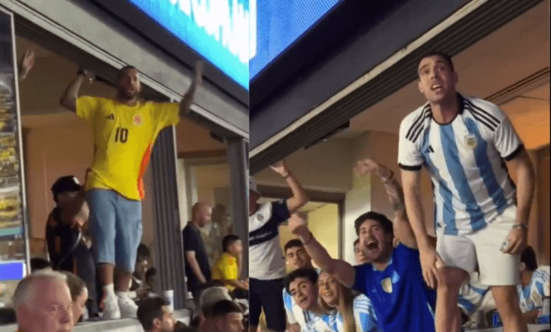 Maluma en la final de la Copa América