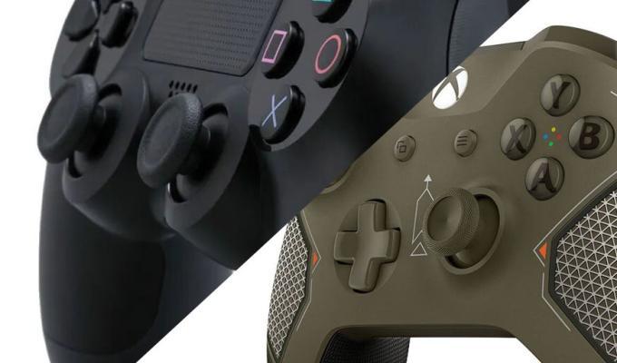 Controles de Playstation 4 y Xbox One