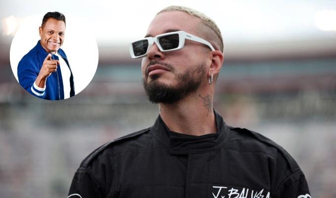 J Balvin le rinde homenaje a Omar Geles antes de su concierto en París