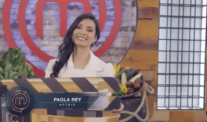 Paola Rey en 'MasterChef Celecrity' 