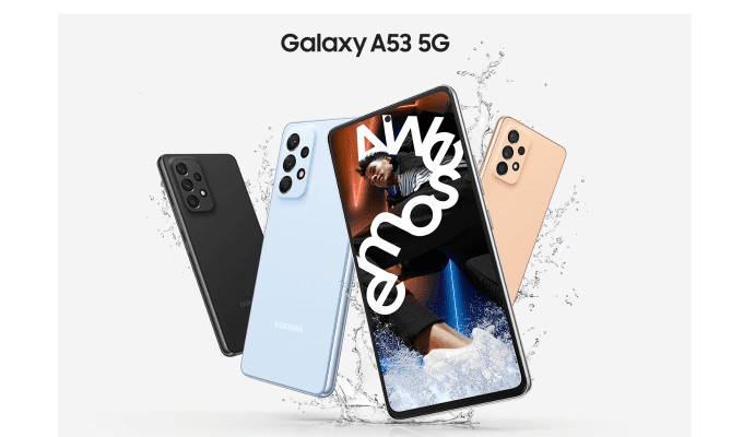 Varios celulares del Samsung A53