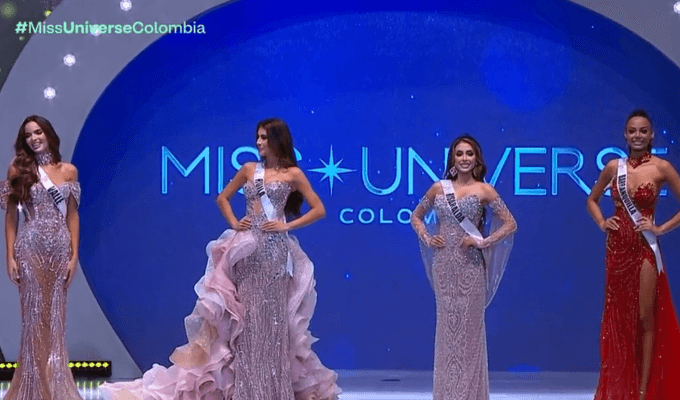 Top 4 de Miss Universe Colombia 2024