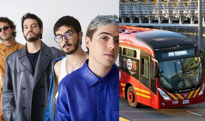 ¿Hasta qué hora trabaja Transmilenio por el concierto de Morat?