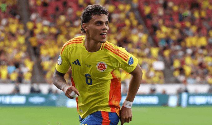 Richard Ríos en la Selección Colombia