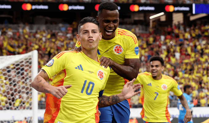 James Rodríguez en la Selección Colombia