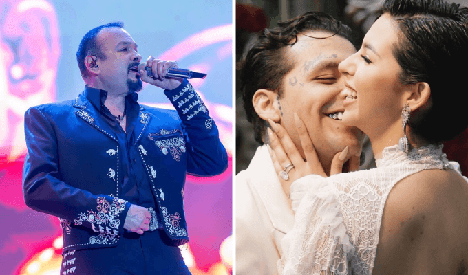 Pepe Aguilar contó por qué pagó la boda de Ángela y Christian Nodal  