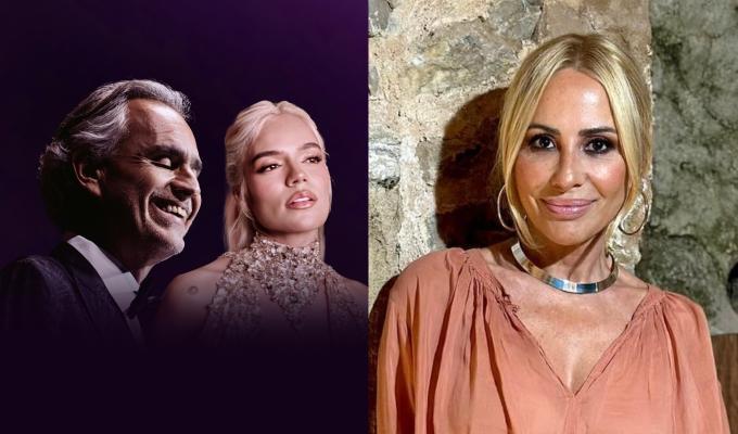 Karol G y Andrea Bocelli