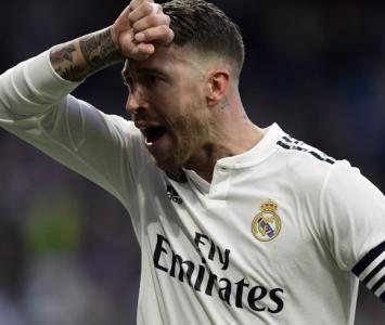 Sergio Ramos, central español del Real Madrid