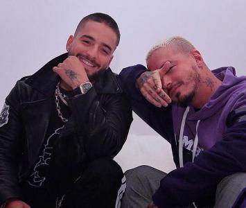 Maluma y J Balvin