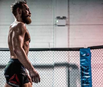 Conor McGregor listo para una pelea