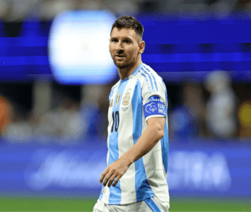 Lionel Messi de la Selección Argentina