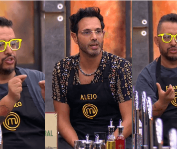 Alejandro Estrada y Franko Bonilla en 'MasterChef Celebrity'