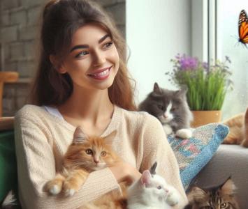 ¿Tener gatos es bueno para la salud mental? 