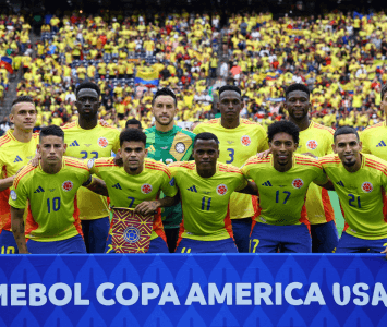 Futbolistas de la Selección Colombia en la Copa América 2024