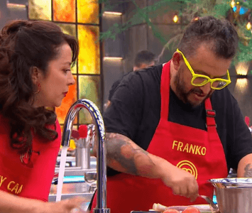 Del odio al amor: Franko Bonilla y Cony Camelo tuvieron curiosa conversacion en MasterChef Celebrity 