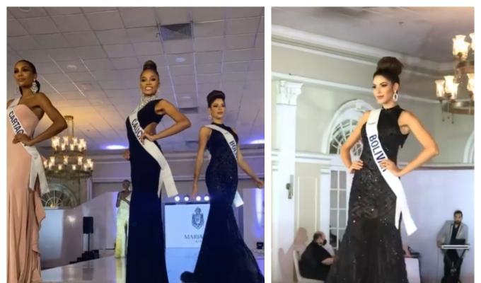 Desfile en traje de gala - Miss Universe Colombia