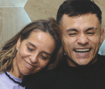 Diana Ángel y 'Culotauro' en 'La casa de famosos Colombia'